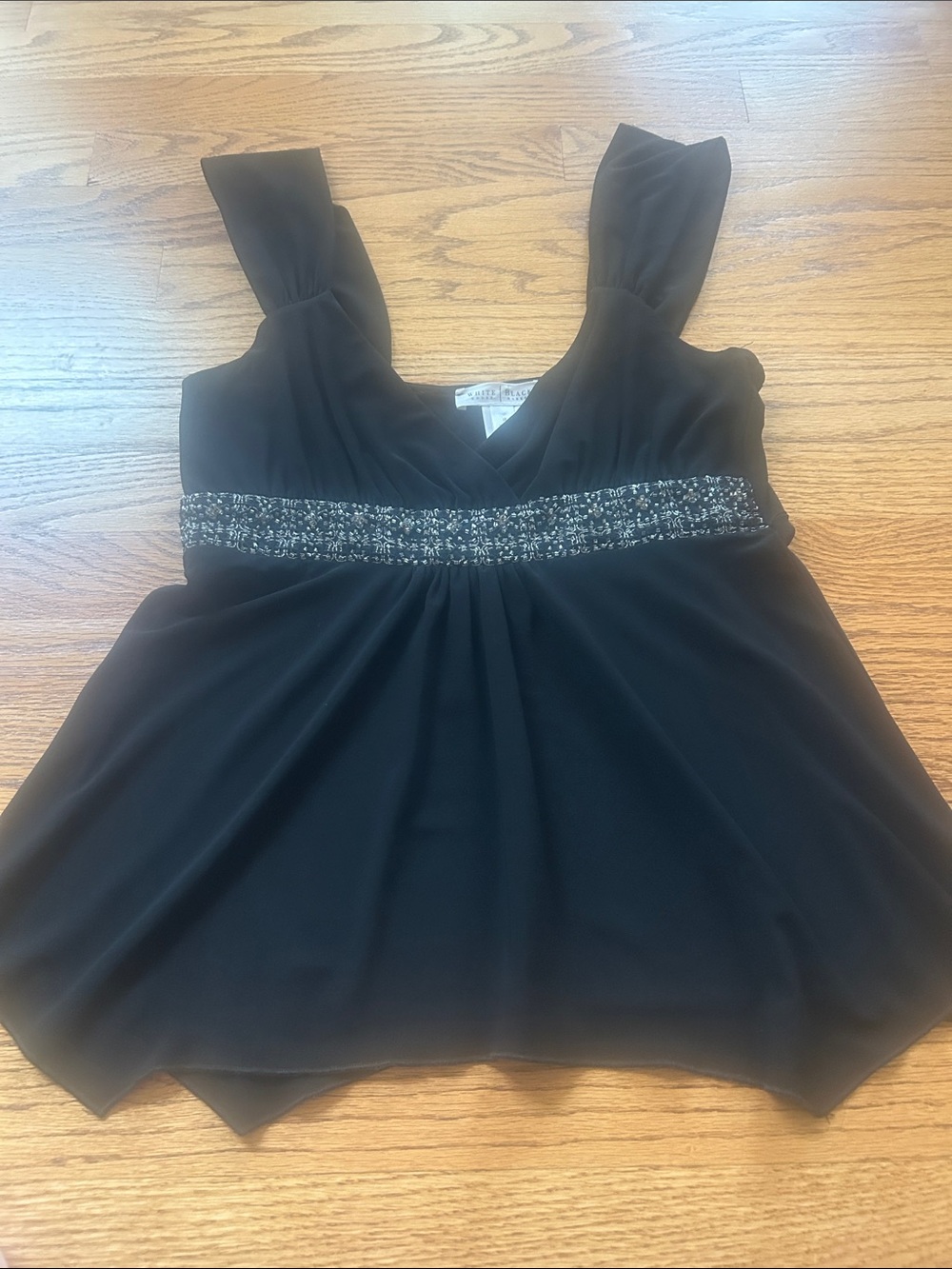 White House Black Market Dressy Top Size M (but runs small)